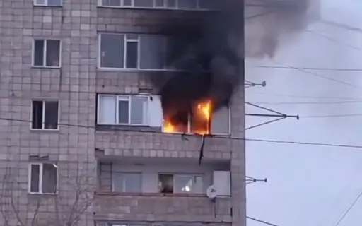 10-летнюю девочку спасли при пожаре в Павлодаре