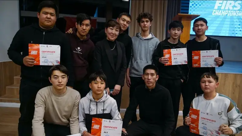 Робототехникадан Орта Азия чемпионатына жолдама алды