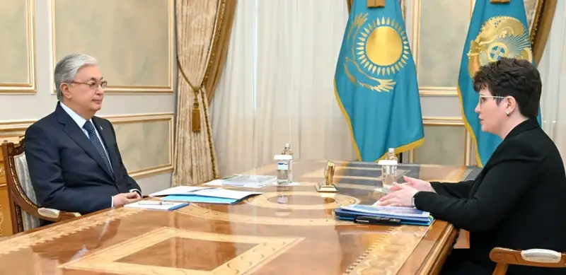 Президент Казахстана принял председателя Высшей аудиторской палаты