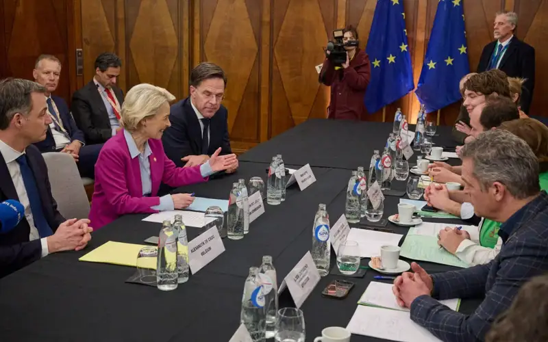 Лидеры Евросоюза встретились с фермерами