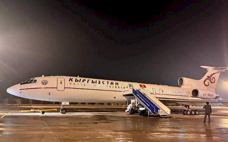 самолет, Кыргызстан