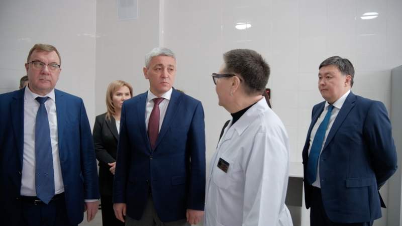 Два новых центра для лечения онкобольных открыли в Караганде Два новых центра для лечения онкобольных открыли в Караганде