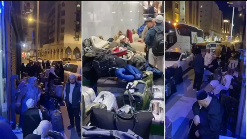 Паломники из Узбекистана остались на улице из-за туристических компаний