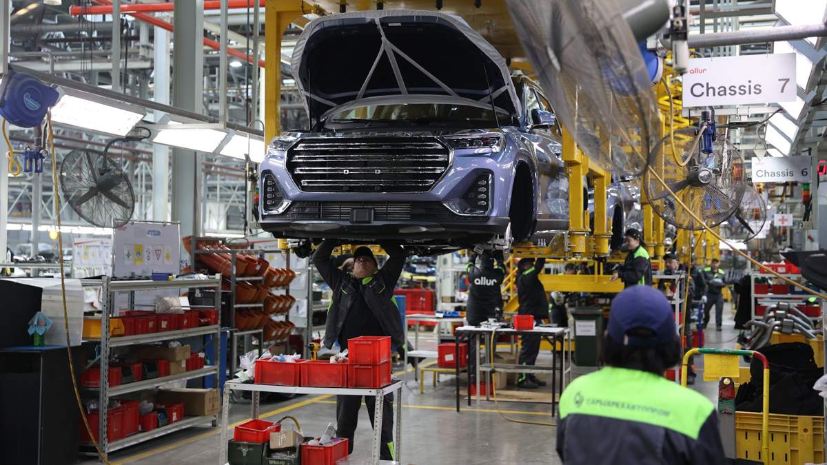 Машина жасау саласында өндіріс көлемі 5,7 трлн теңгеден асты