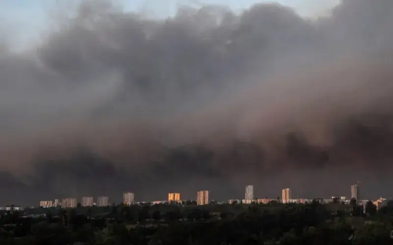 пожары в Чили