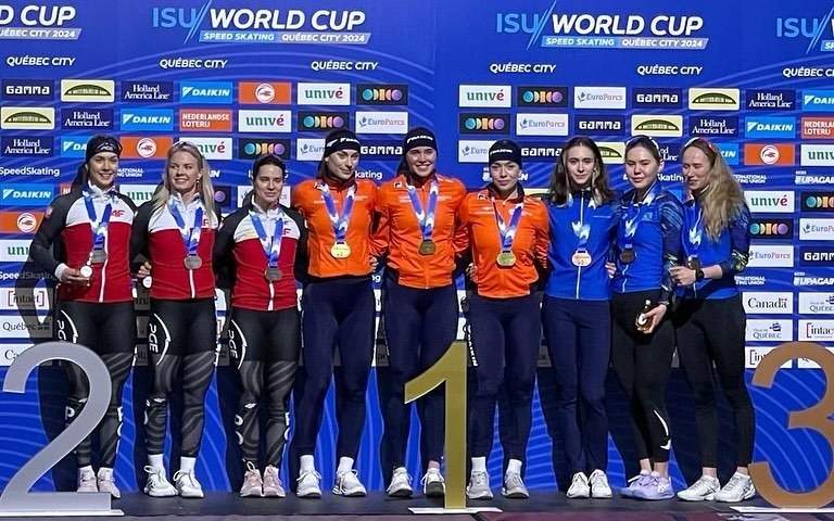 конькобежка Екатерина Айдова 