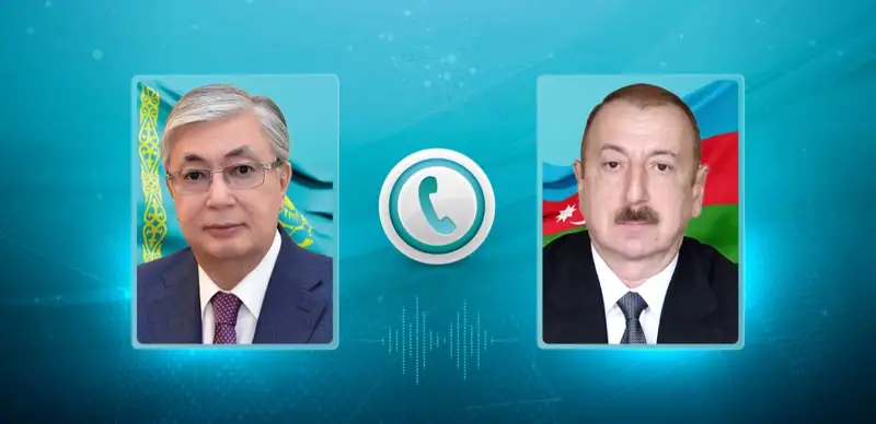 Касым-Жомарт Токаев поздравил Ильхама Алиева с убедительной победой на выборах 