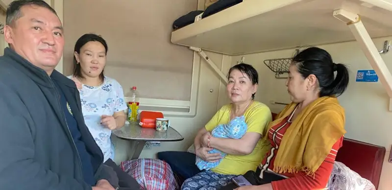 роды в поезде