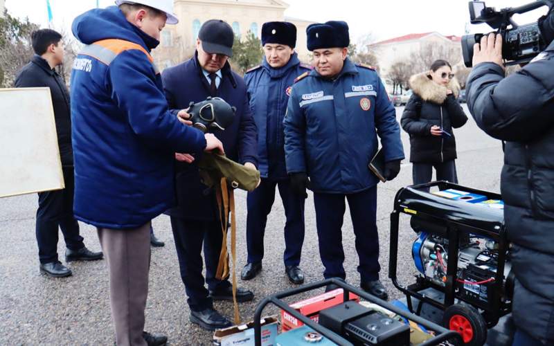 Готовность спасателей к паводкам проверили в Таразе