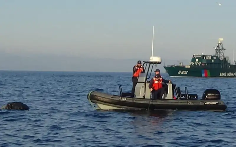 Более 14 кг марихуаны обнаружили в Каспийском море