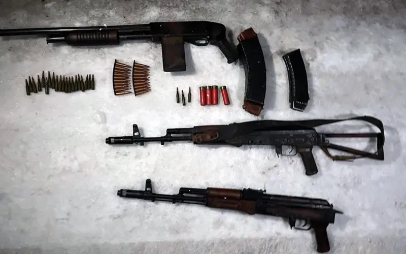 схрон оружия 