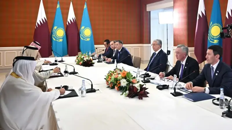 Президент Қасим-Жомарт Тоқаев Қатар Ташқи ишлар вазири билан музокара ўтказди