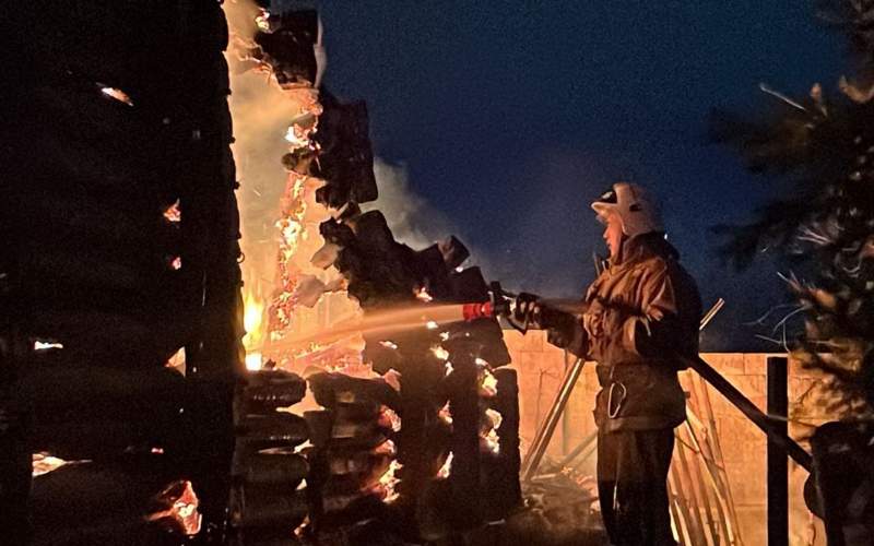 Пожар в банном комплексе Алматы потушили