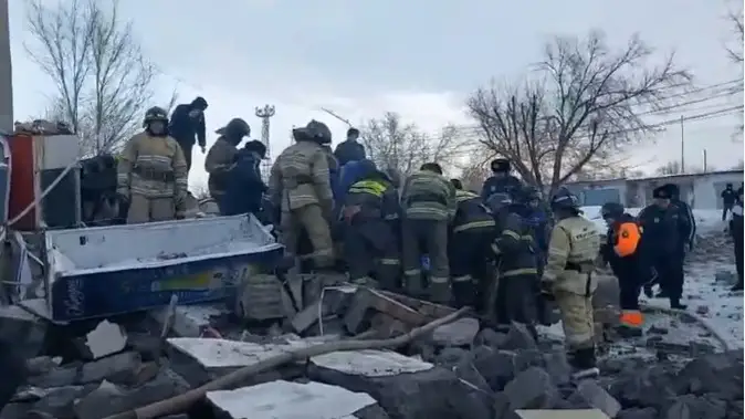 взрыв в Темиртау, разбор завалов магазина