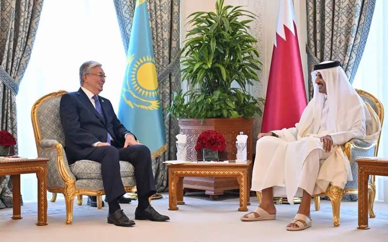 Kazakhstan and Qatar