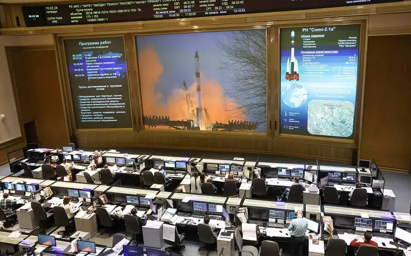 Soyuz carrier rocket with Progress space freighter blasts off from Baikonur