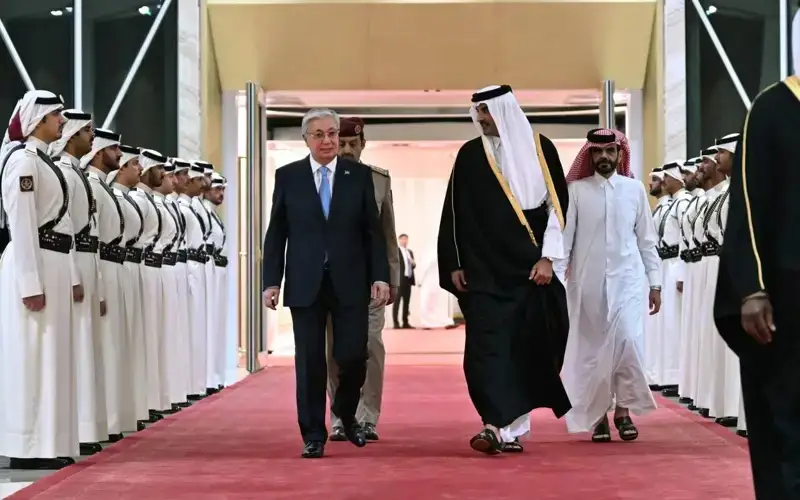 Эмир Катара шейх Тамим бен Хамад Аль Тани выразил удовлетворение итогами визита Президента Казахстана Касым-Жомарта Токаева в Доху