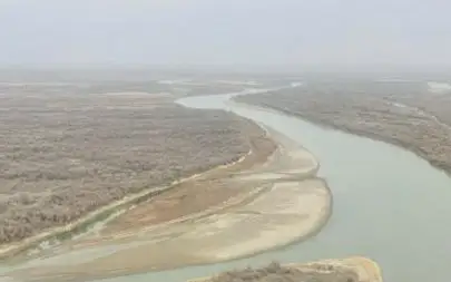 Аэровизуальное обследование русла реки Сырдарья провело руководство МЧС РК