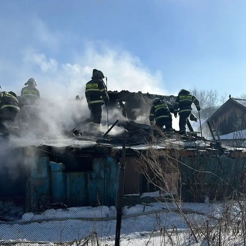 Тело мужчины обнаружили при тушении пожара в Павлодаре