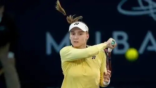 Елена Рыбакина Дохада АҚШ чемпионатының финалисін жеңіп, жартылай финалға шықты