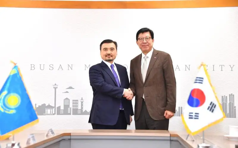 S Korea's Busan keen on expanding cooperation with Kazakhstan