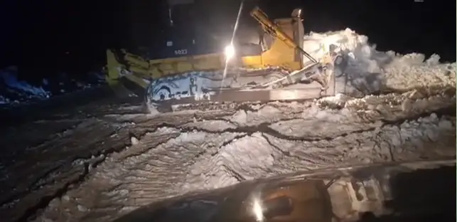 В QazAvtoJol сообщили о текущей ситуации на автодороге республиканского значения М-32 «Самара-Шымкент»