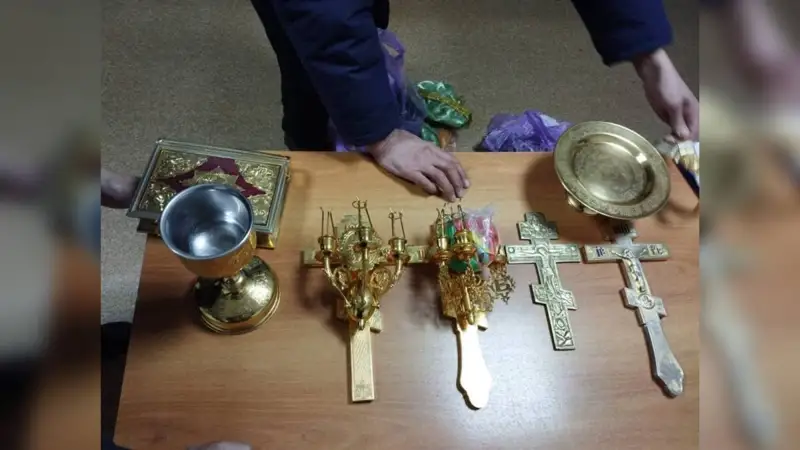 Церковную утварь на 1,2 млн тенге украл мужчина в Костанае