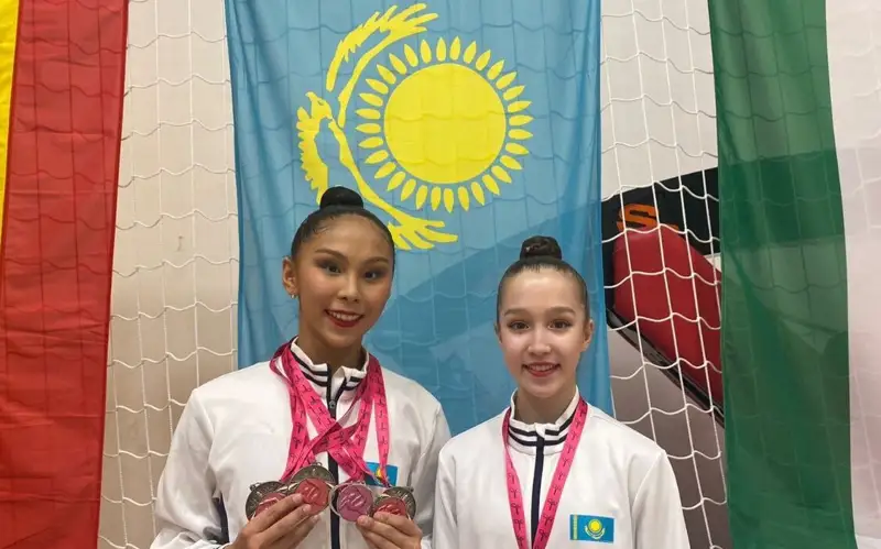 Көркем гимнастикадан қазақстандықтар халықаралық турнирде 4 алтын алды
