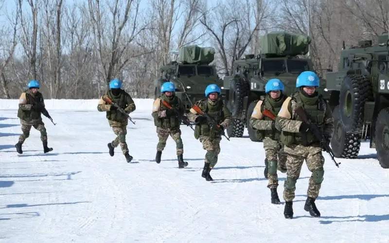 Kazakh military 