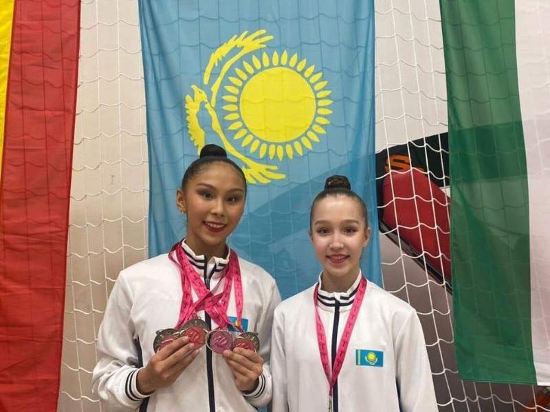 7 золотых медалей на турнире по художественной гимнастике в Венгрии завоевала сборная Астаны
