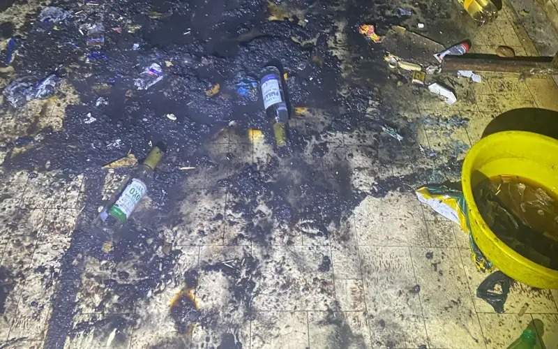 Discarded cigarette ignites fire, prompts mass evacuation in Kokshetau Fire