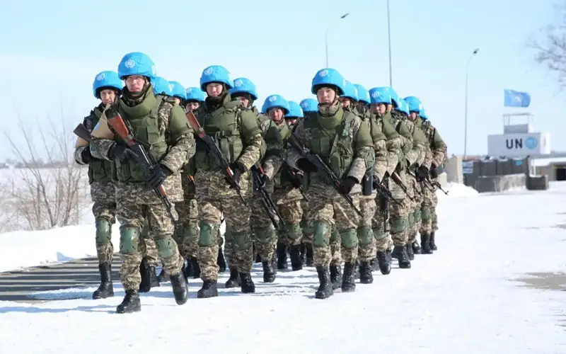 Kazakh peacekeepers