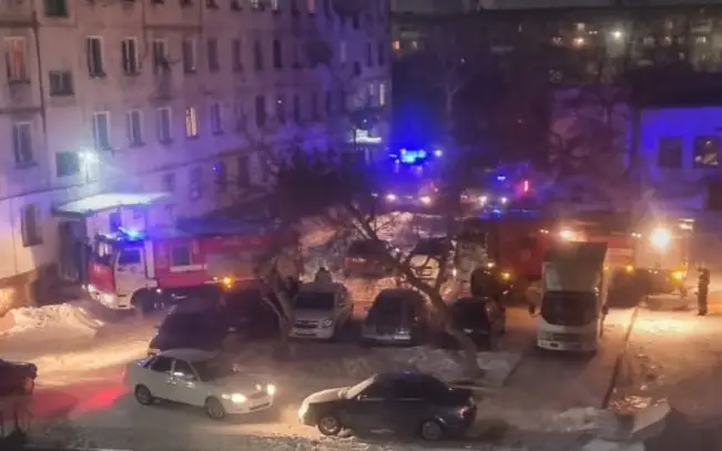 пожар, эвакуация