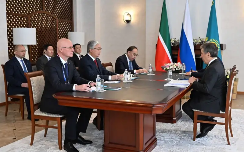 Касым-Жомарт Токаев принял генерального директора ПАО «Татнефть» Наиля Маганова