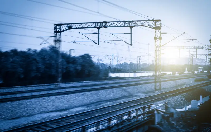 Железная дорога, вокзал, поезд, железнодорожные пути