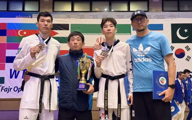 Казахстанские таеквондисты стали третьими в командном зачете турнира в ОАЭ