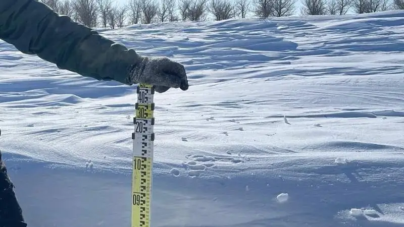 В два раза больше нормы выпало снега этой зимой в РК