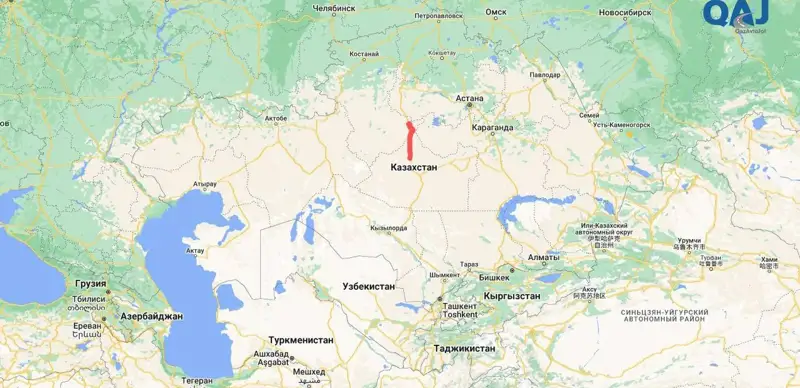 Движение автотранспорта ограничено в двух областях Казахстана