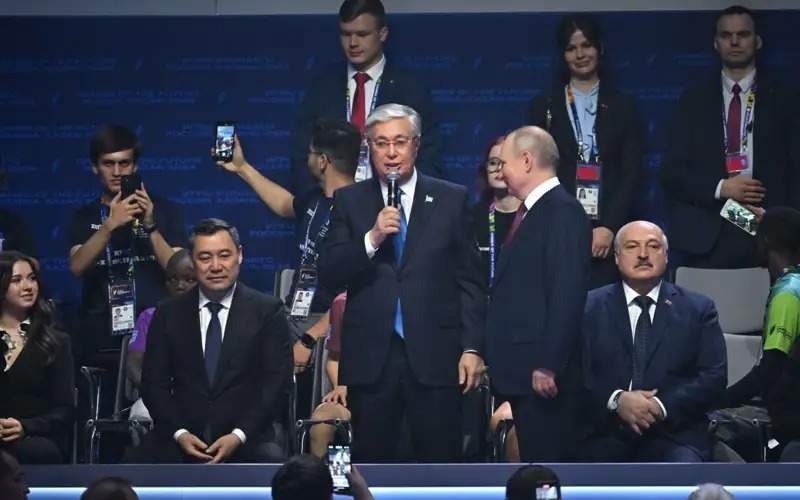 President Tokayev attends Games of the Future opening ceremony in Kazan President Tokayev attends Games of the Future opening ceremony in Kazan