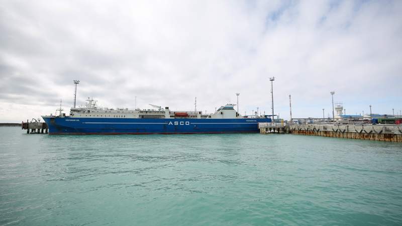 Порт Курык, терминал &laquo;Саржа&raquo;, Каспий