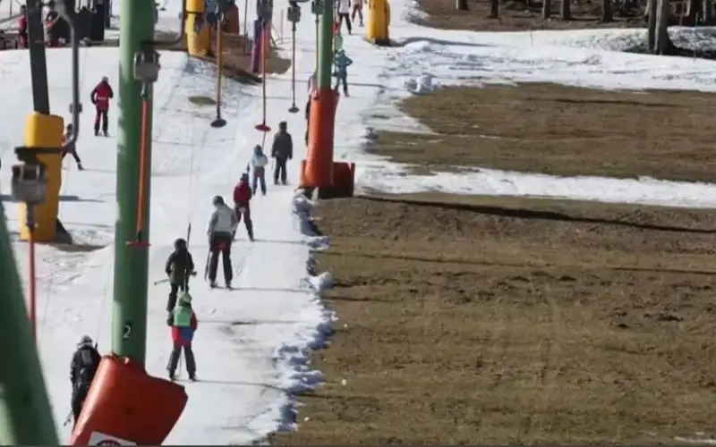 Словения ва Черногориядаги тоғ-чанғи курортлари қорсиз қолди