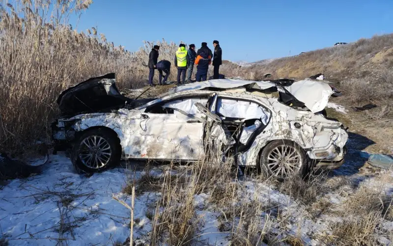 Жетісуда жол апатынан екі адам қаза тапты