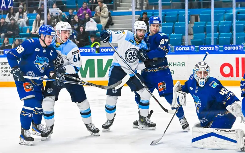 «Барыс» завершил сезон в КХЛ победой над «Сибирью»