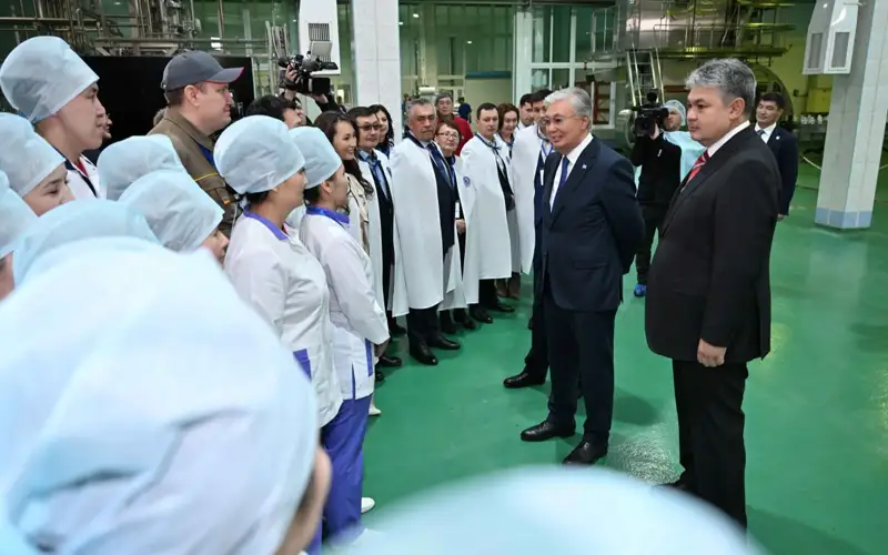 Касым-Жомарт Токаев посетил корпорацию «Восток-Молоко»