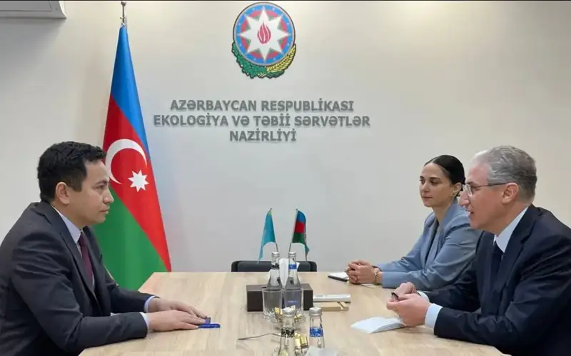 Қозоғистон ва Озарбайжон экология ва табиий ресурслар соҳасида ҳамкорликни ривожлантирмоқда