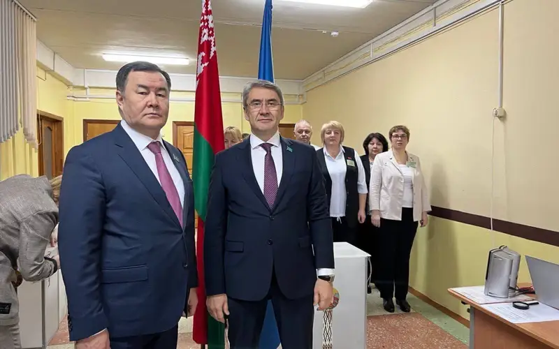 Сенатор принял участие в наблюдениях за выборами в Палату представителей Национального собрания Беларуси