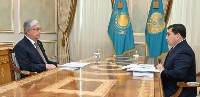 Председатель Агентства Дархан Жазыкбай доложил Президенту об итогах 2023 года