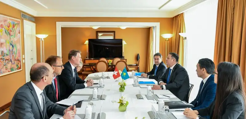 Kazakhstan, Switzerland successfully develop investment cooperation