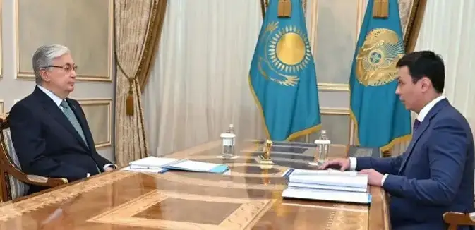 Kazakh President received head of the Anti-Corruption Agency Askhat Zhumagali