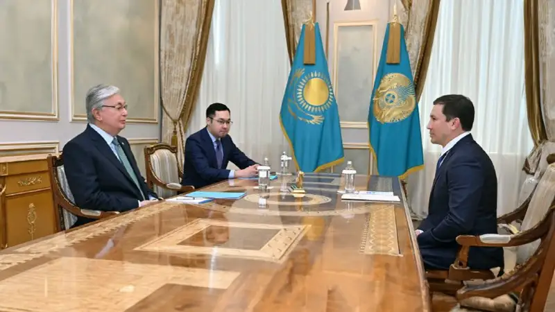 Президент РК и Геннадии Головкин